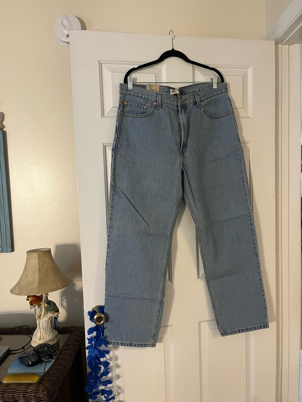 Levi's Classic Light Blue Straight-Leg Jeans